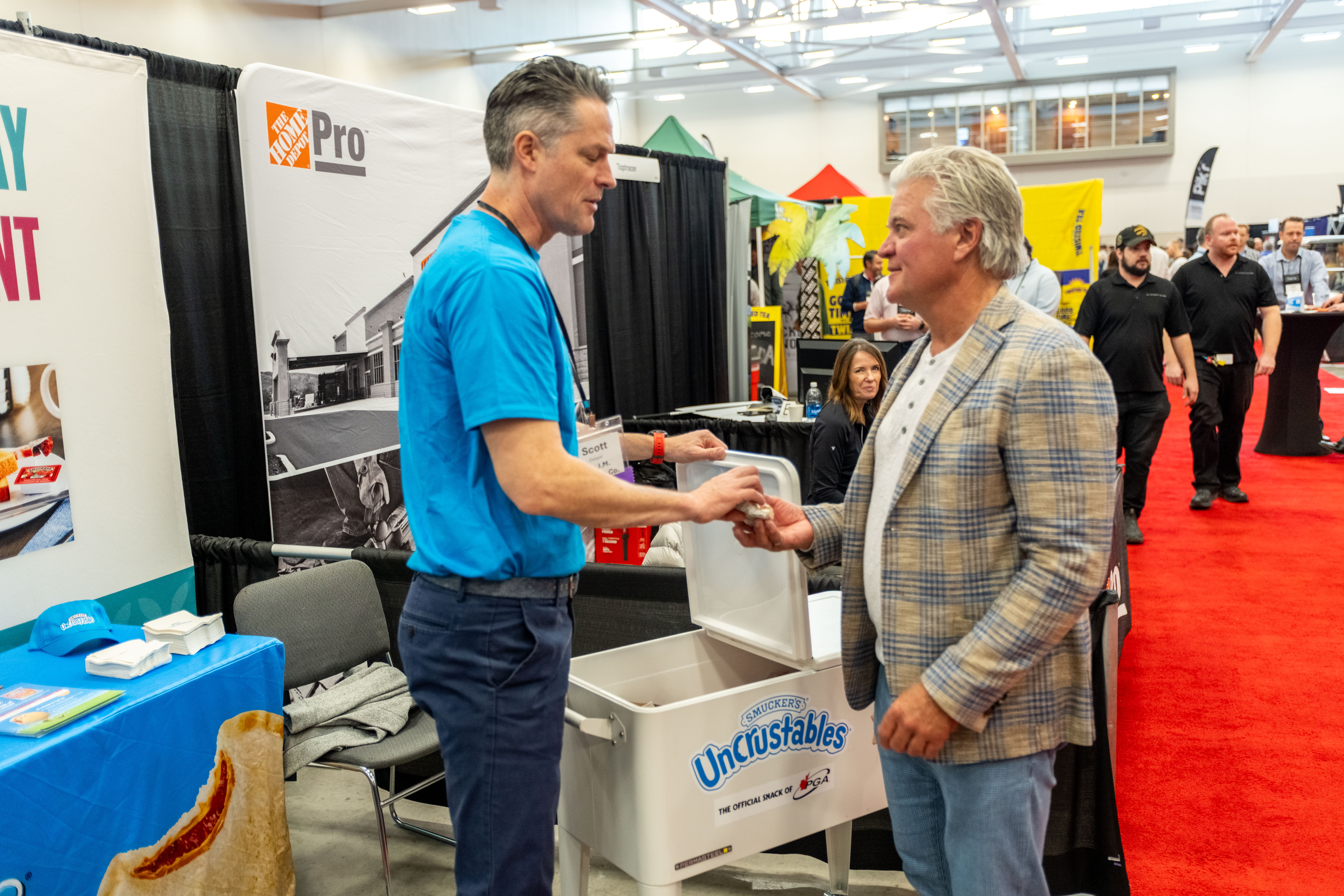 Golf Business Canada Trade Show floor