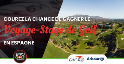 Gagnez un voyage de golf en Espagne !