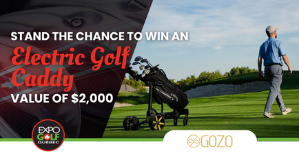 Win An Electric Golf Cart!