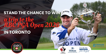 Putting contest : A Trip to the RBC PGA Open 2026 in Toronto!