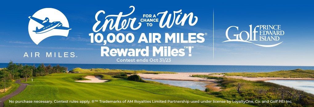 Win 10,000 Air Miles from Golf PEI