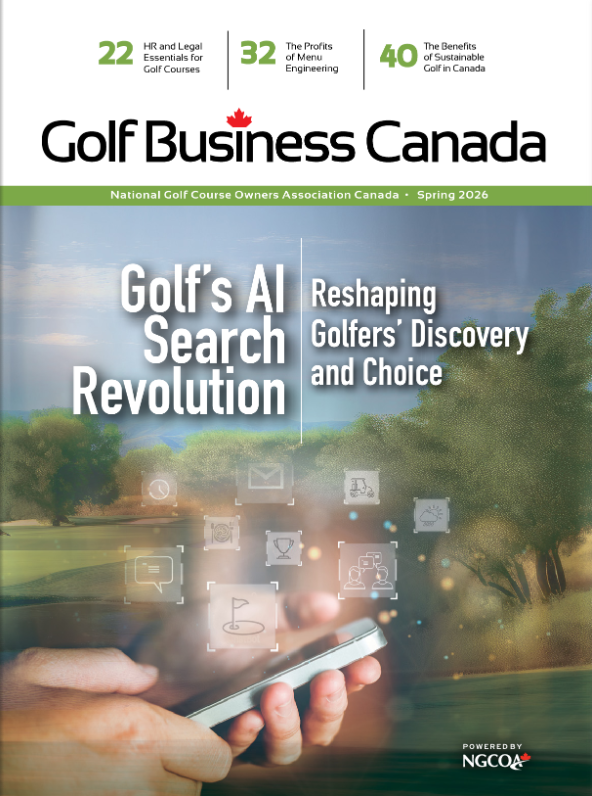 Golf Business Canada — Spring 2026 cover