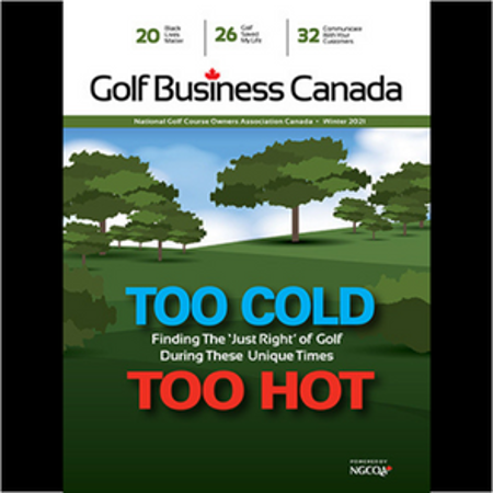 Golf Business Canada Magazine winter issue