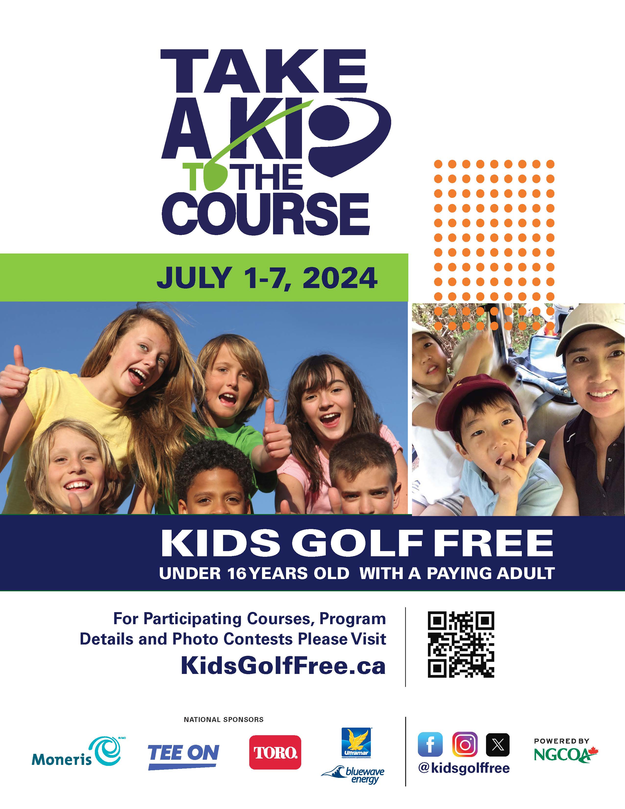 Marketing Materials - Take A Kid To The Course