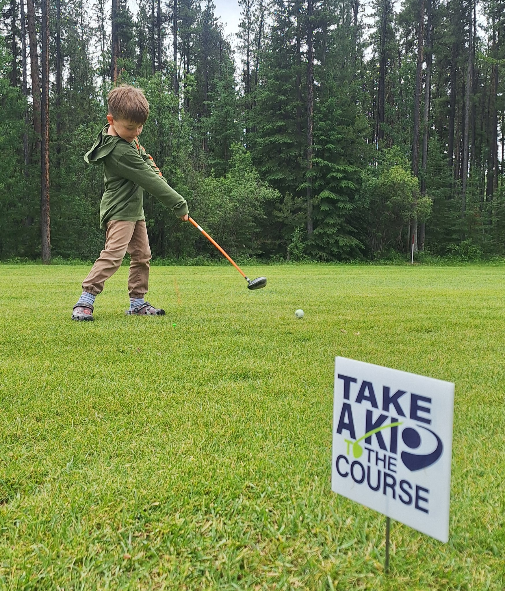 Take A Kid to the Course photo contest entry